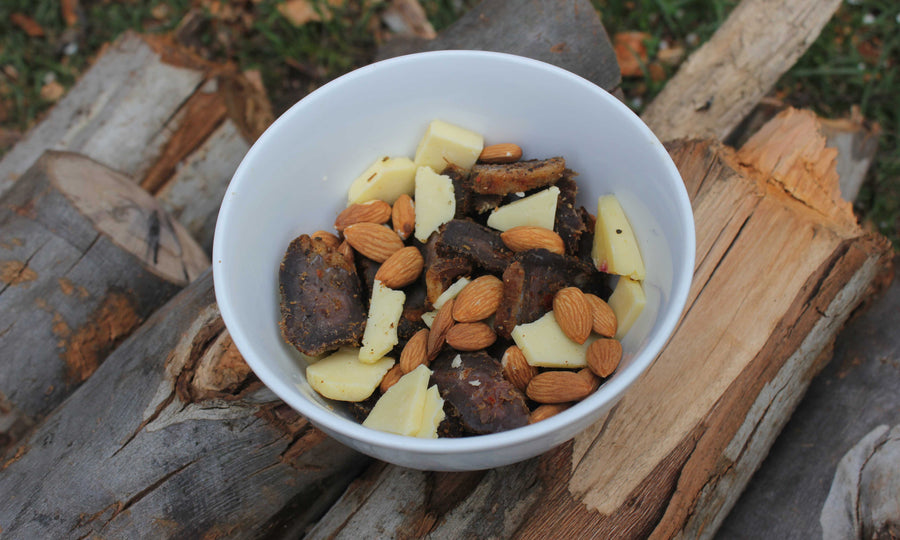 Biltong, Almonds & Tasty Cheese