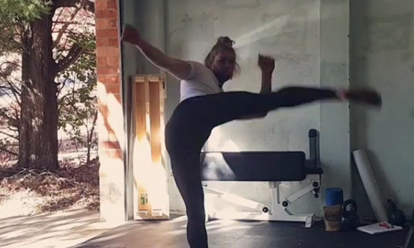 I kicked a string and I liked it