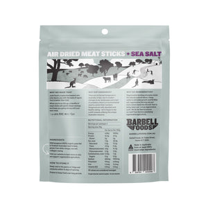 Kangaroo Meat Sticks - Sea Salt - 100G Bags