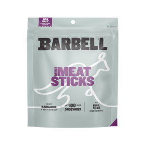 Kangaroo Meat Sticks - Sea Salt - 100G Bags