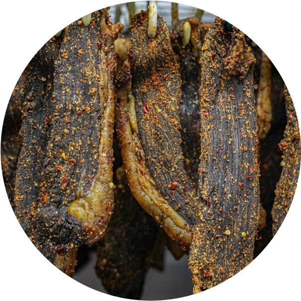 Unsliced Biltong - Chilli - 1KG Bag